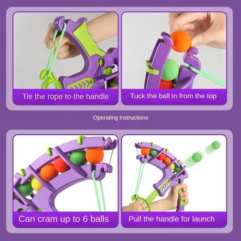12-Piece Interactive Archery Game Set – Multi-Color - US Stores