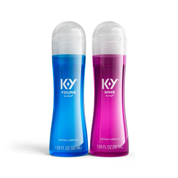 "Ky Yours and Mine 3oz Couples Lubricant Set PM99416"