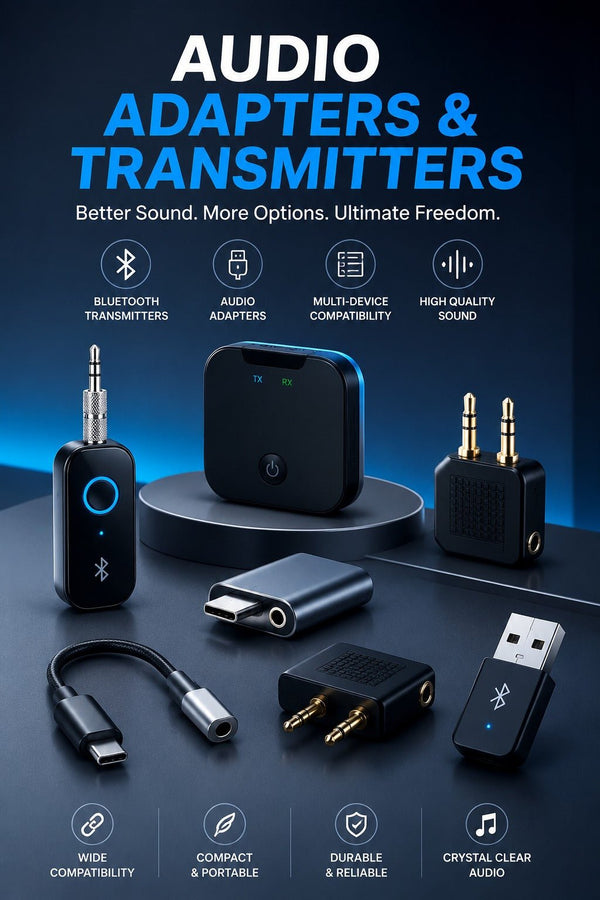 Audio Adapters & Transmitters