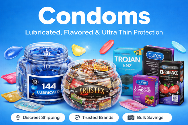 Condoms – Lubricated, Flavored & Ultra Thin Protection