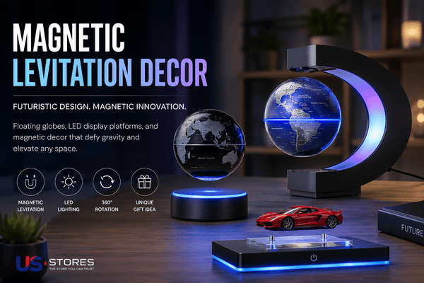 Magnetic Levitation Decor