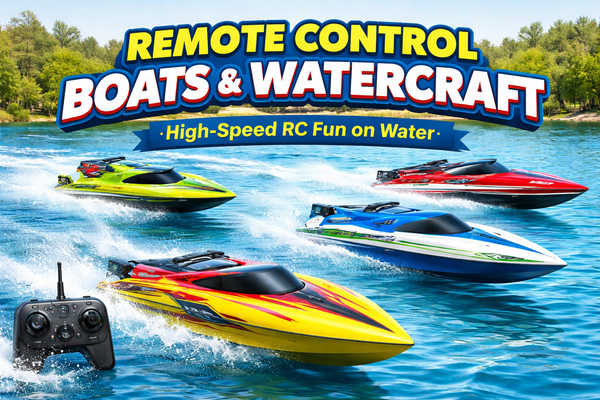 Remote Control Boats & Watercraft
