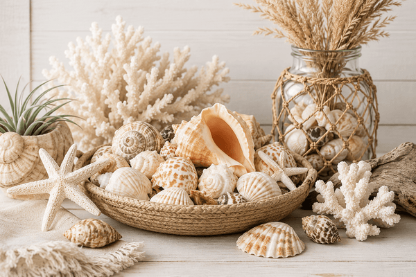 Seashells & Natural Decor