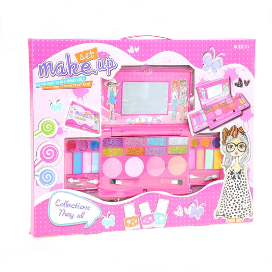 AZ Trading & Import Princess Girl's  Deluxe Makeup Palette with mirror  -All in one