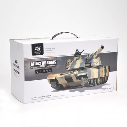 AZ Trading and Import 1:24 Defense Force M1A2 RC Battle Tank