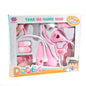 AZ Trading & Import Doctor Nurse Medical Kit Playset for Kids (Pink)