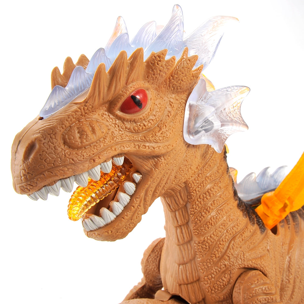 Walking Dinosaur With Wings Toy With Lights And Sound