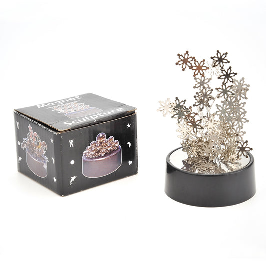 AZ Trading & Import Magnetic Desktop Sculpture (Snowflakes)