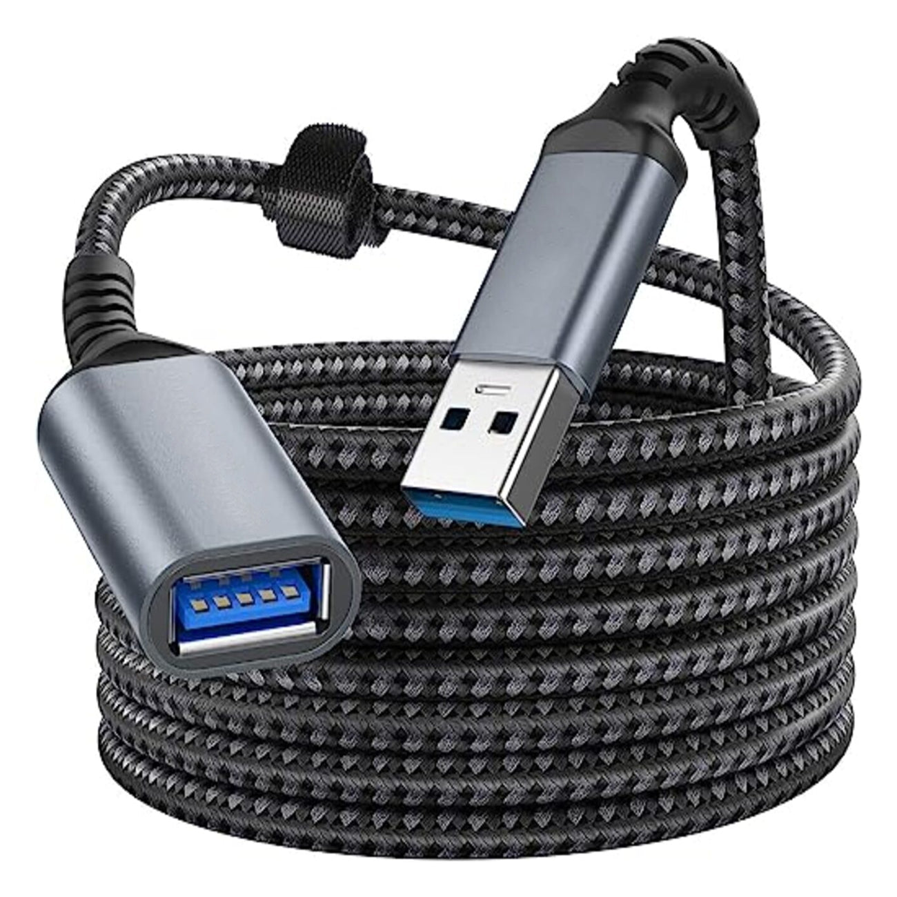 10 ft USB 3.0 Male-to-Female Extension Cable – Black - US Stores
