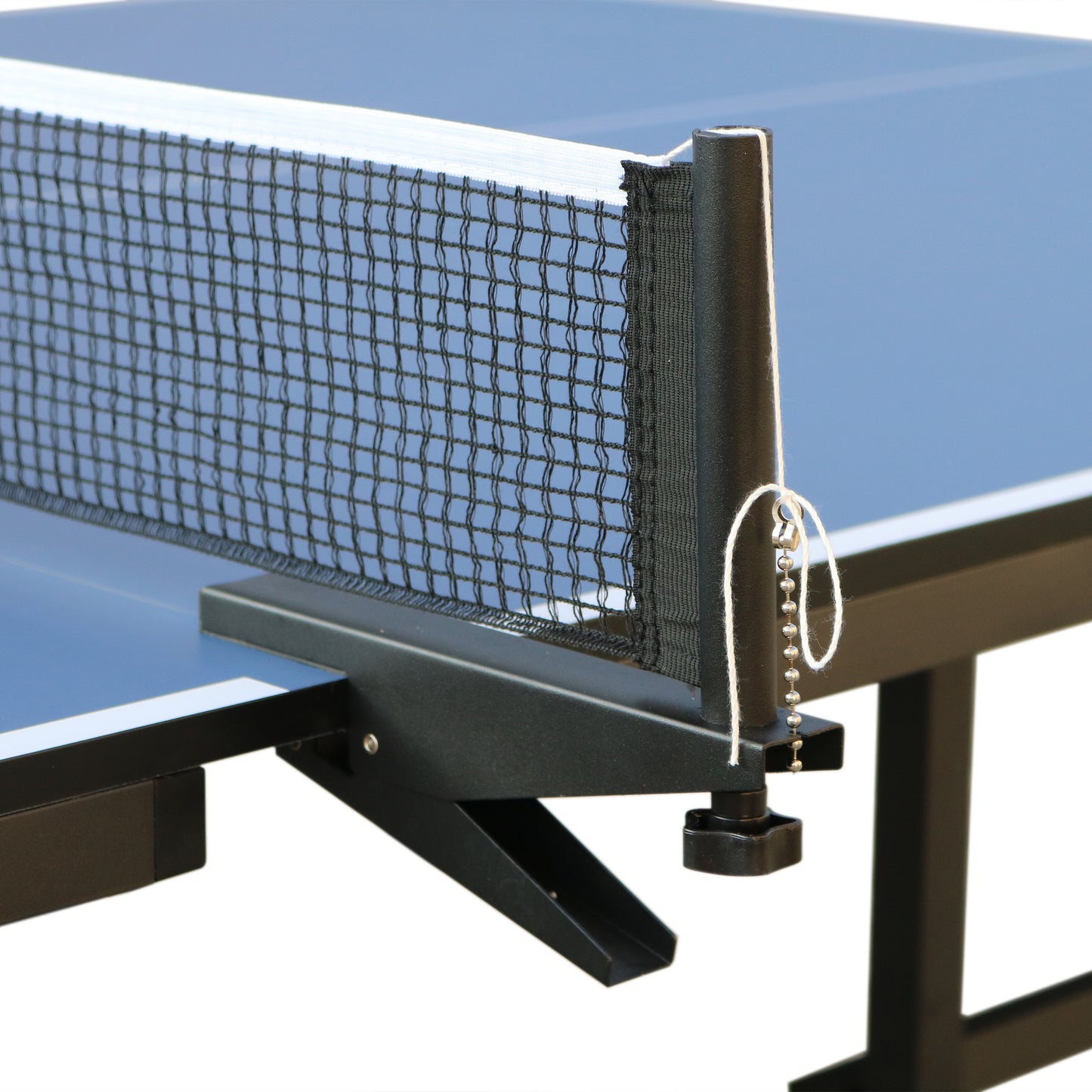 Table Tennis Table - 15mm Professional MDF Indoor Table Tennis Table with Table Tennis Net and Bats etc. Quick Assembly, Single Training Table, 108"L x 60"W x 30"H