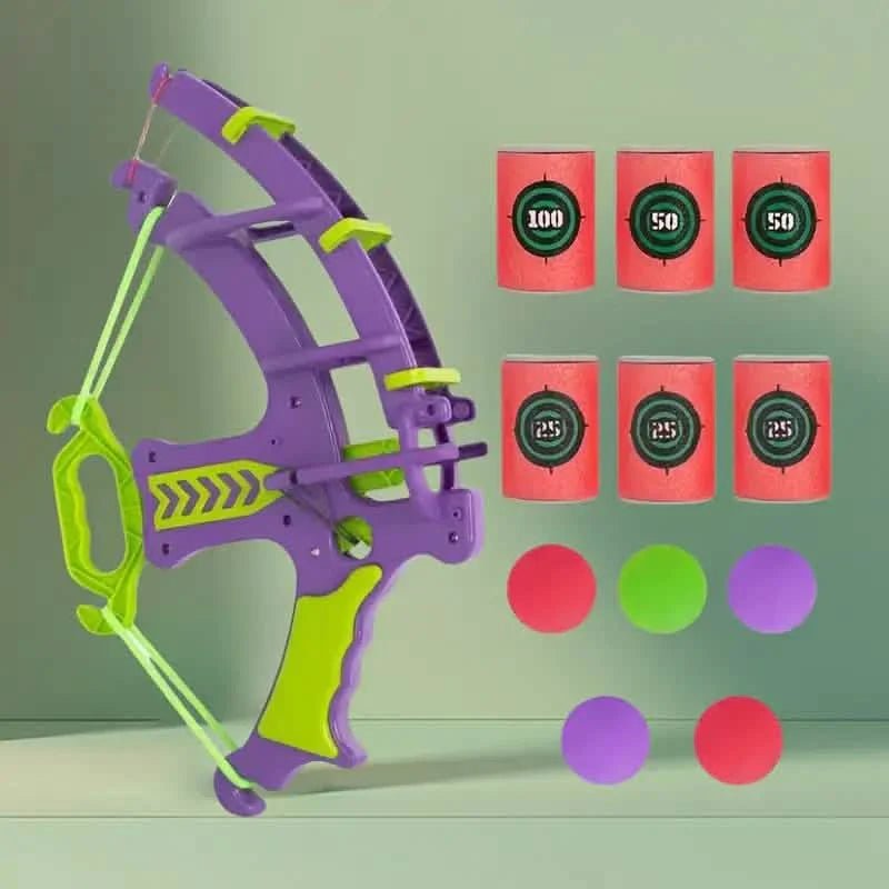 12-Piece Interactive Archery Game Set – Multi-Color - US Stores