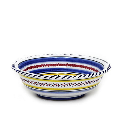 ORVIETO ROOSTER Salad/Cereal Bowl - Size: 7.5 DIAM. X 2.25 HIGH/DEEP (DIMENSIONS MEASURED IN INCHES) | Pack Of: 1 | Style: Salad/cereal bowl