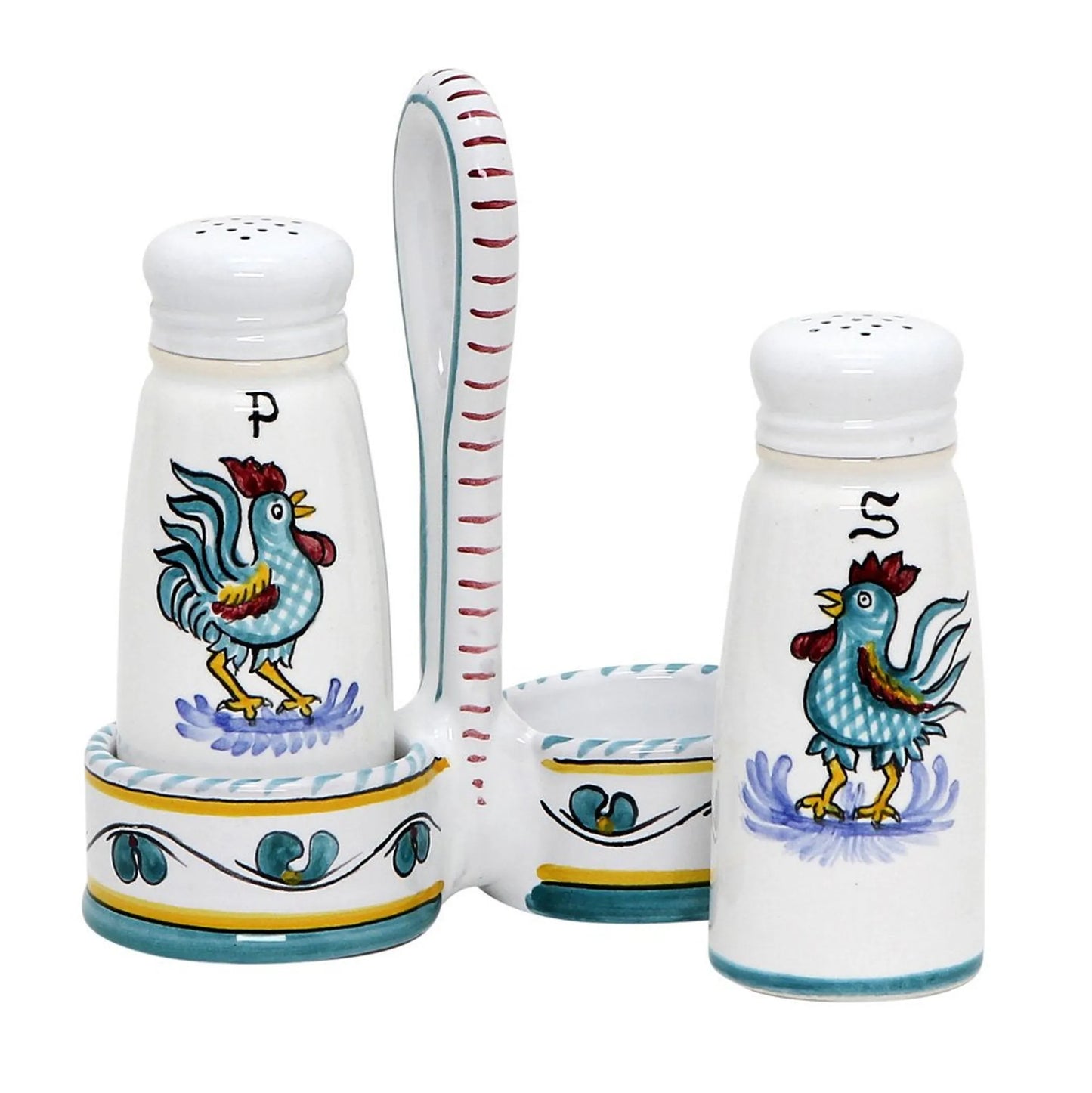 ORVIETO ROOSTER: Salt and Pepper Cruet