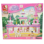 Girl's Dream Magical Castle Building Brick Kit (385 Pcs)