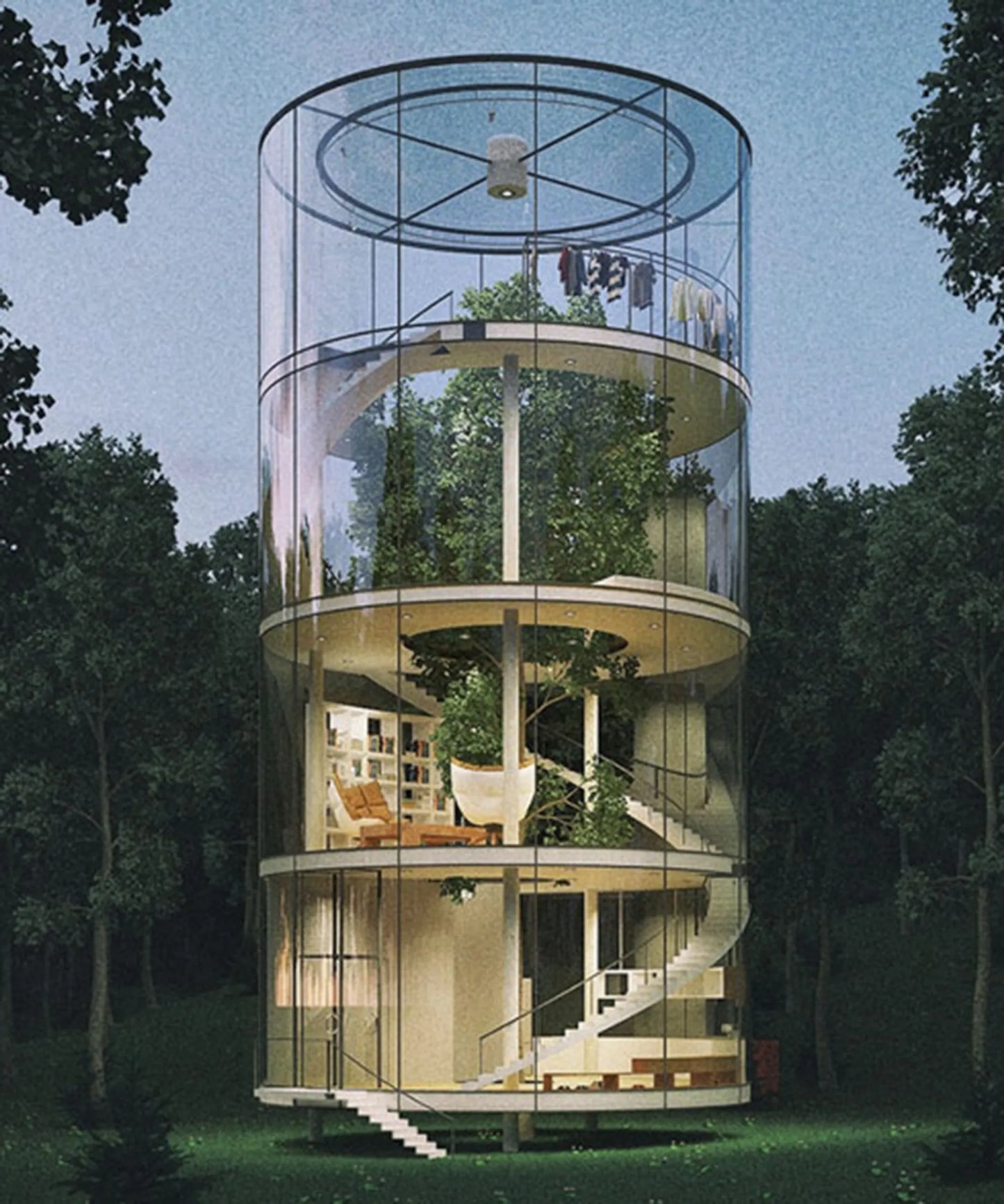Forest villa block set