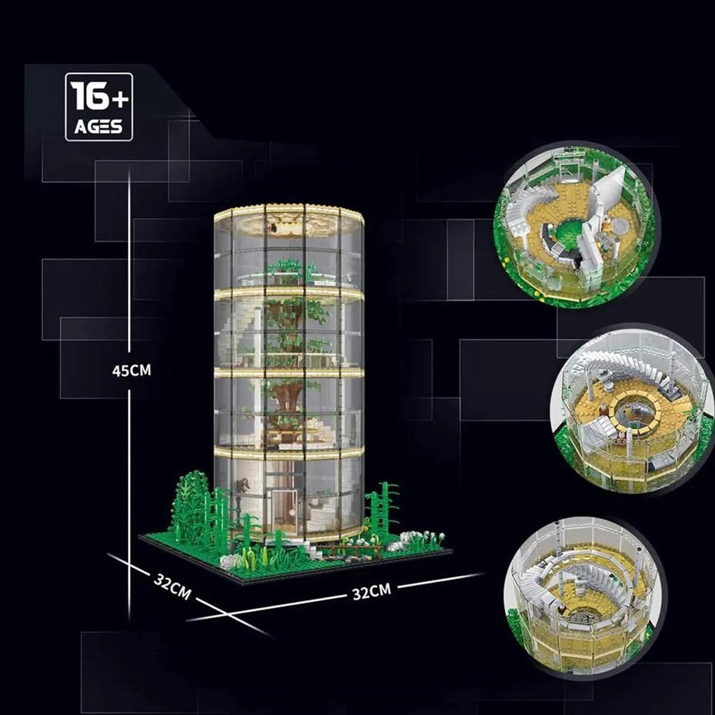 Forest villa block set