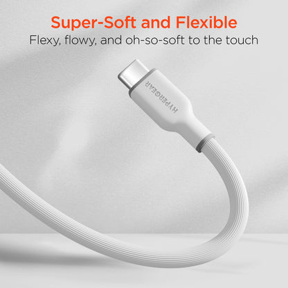 10ft White Flexi Pro USB-C to USB-C Fast Charge Cable - US Stores