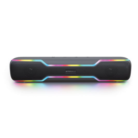 HyperGear HyperBeam LED Wireless Speaker Gunmetal