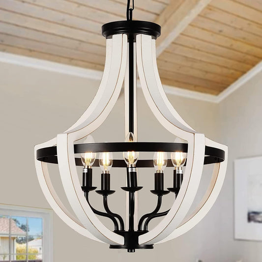 19" Farmhouse Light Fixtures Chandelier - US Stores