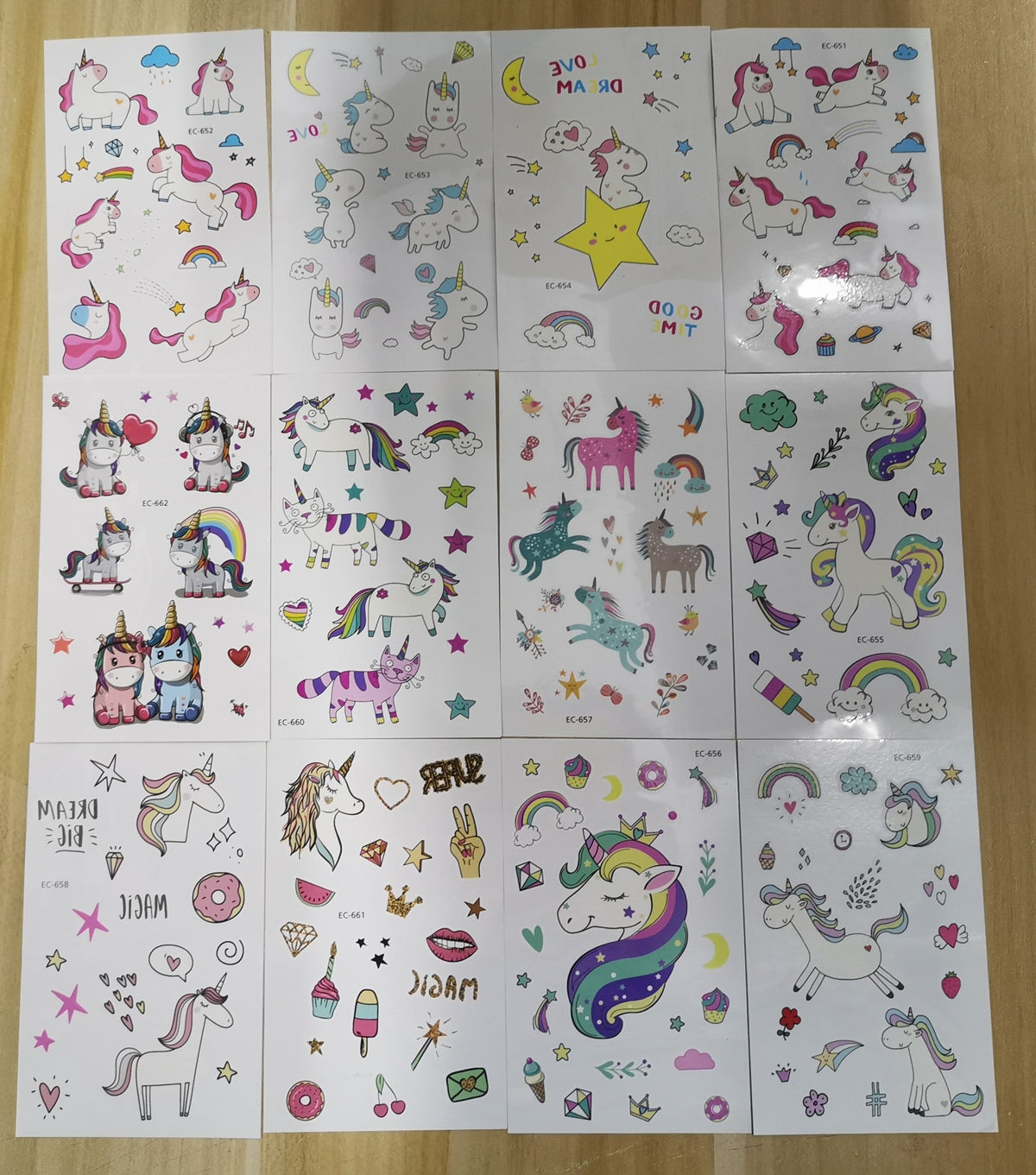 AZ Trading & Import Temporary Enchanted Tattoos Kids