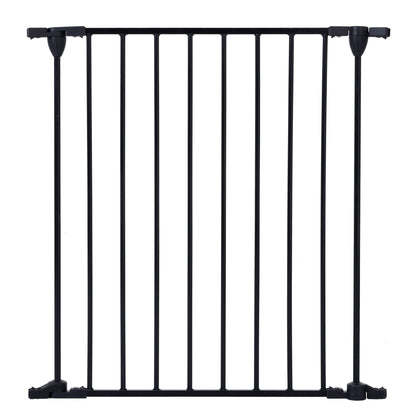 200" Adjustable Safety Gate 8 Panels Play Yard Metal Doorways Fireplace Fence Christmas Tree Fence Gate for House Stairs Gate prohibited area fence - US Stores