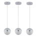 Pendant Light with Dimmable LED(set of 3)