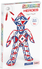 Tinamiri Supermag - Heroes Baby 460 - Magnetic Building Set, 1000 Piece Jigsaw Puzzle