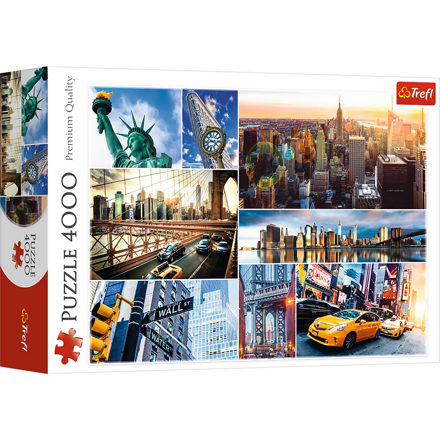 Jigsaw Puzzles - "4000" - New York - collage / Trefl