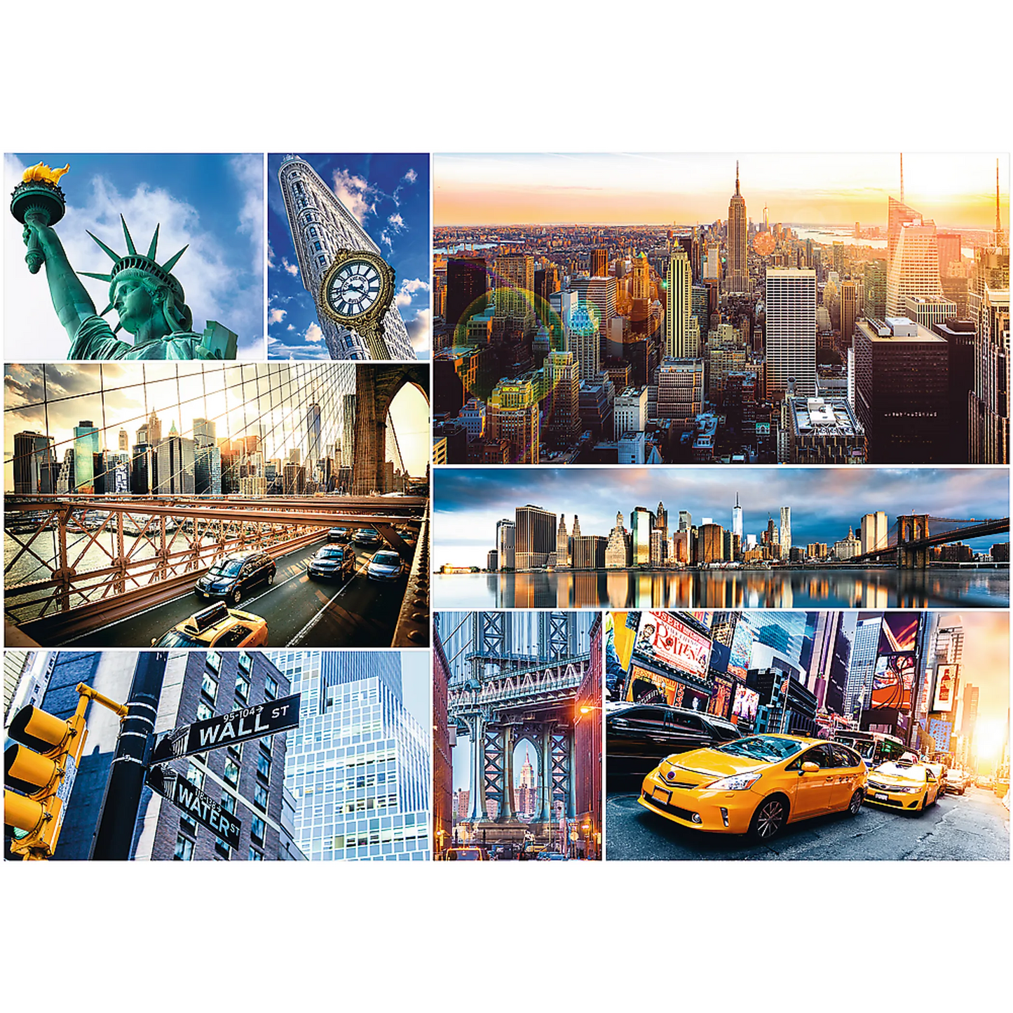 Jigsaw Puzzles - "4000" - New York - collage / Trefl