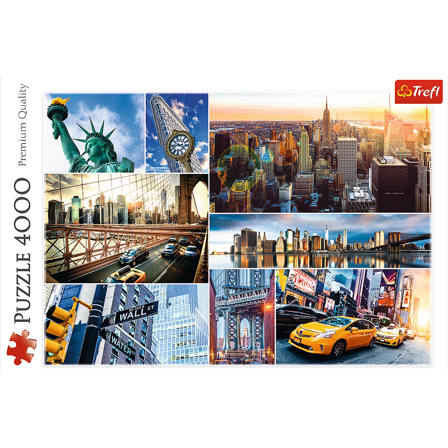 Jigsaw Puzzles - "4000" - New York - collage / Trefl