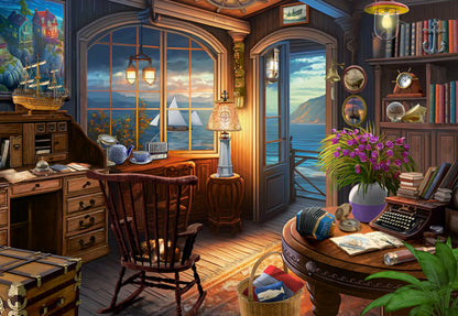 Sailor's House, 1000 Piece Jigsaw Puzzle