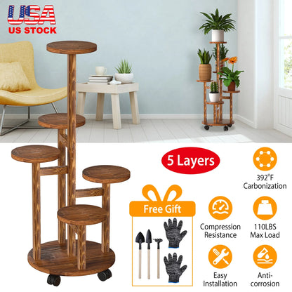 5 Tier Plant Stand