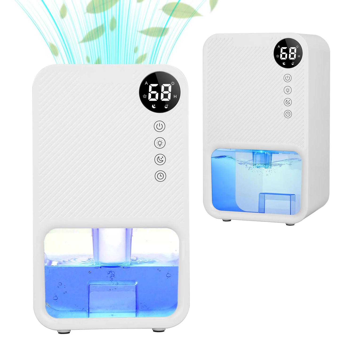 37.2OZ Dehumidifier Indoor Portable Small Dehumidifier
