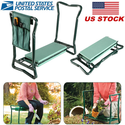 Foldable Garden Kneeler Seat