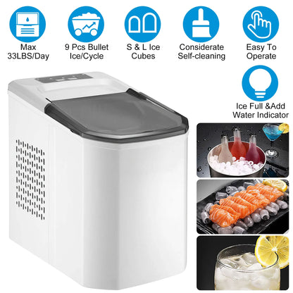 Electric Countertop Ice Maker