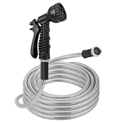 25FT/50FT/100FT Heavy Duty Stainless Steel Garden Hose