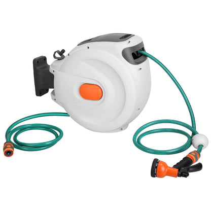 Retractable Garden Hose Reel Wall Mounted