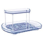 2 Tier Turntable Organizer Rectangular