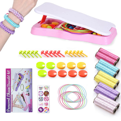 Bracelet Making Kit DIY Arts and Crafts Toys Kids Travel Activity Set