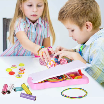 Bracelet Making Kit DIY Arts and Crafts Toys Kids Travel Activity Set