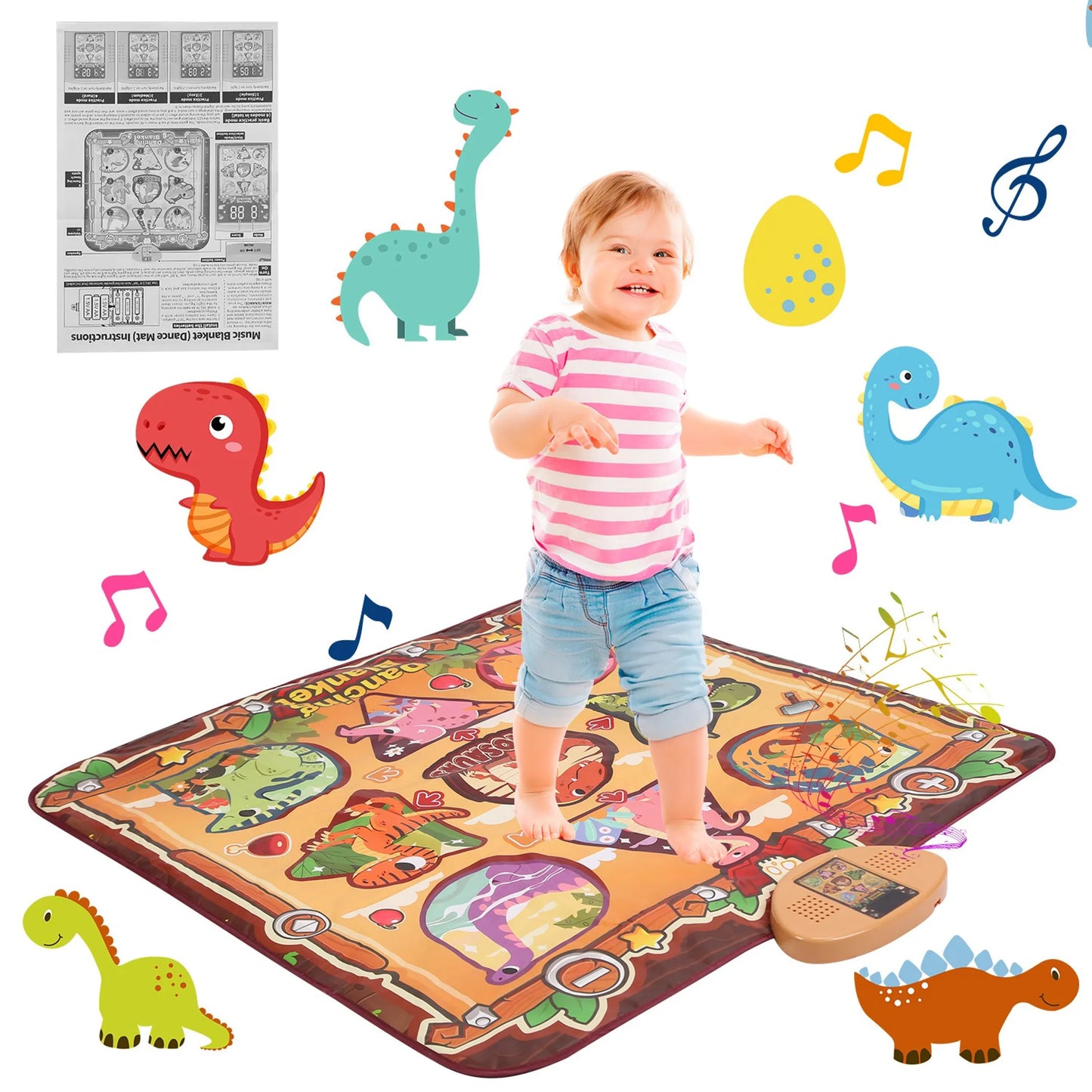 Dinosaur Dance Mat