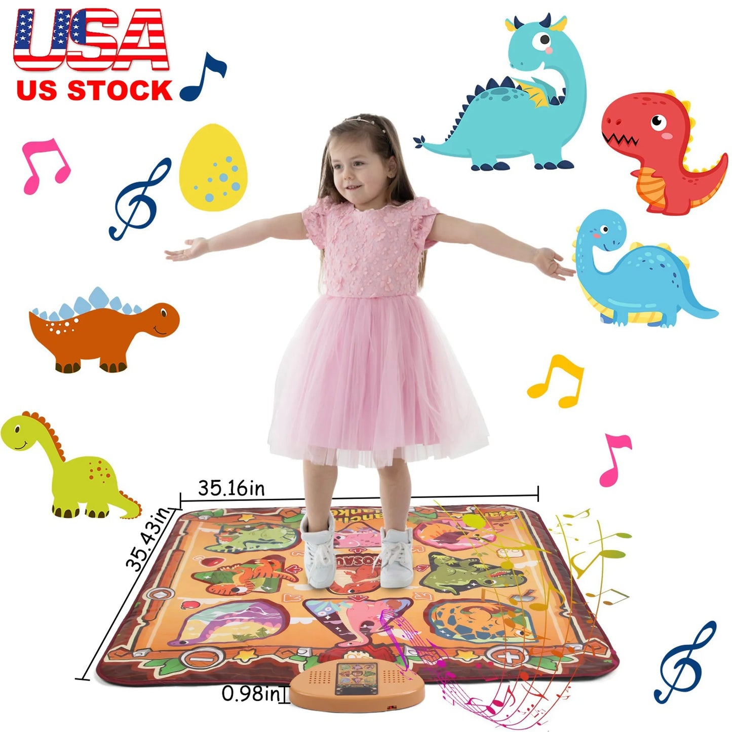 Dinosaur Dance Mat
