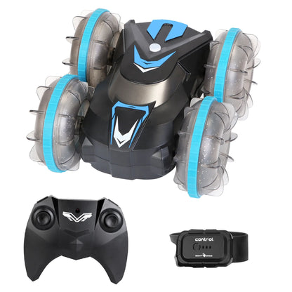 2 In 1 Amphibious RC Car Waterproof Stunt Car