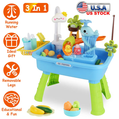 3 In 1 Kitchen Sink Toy