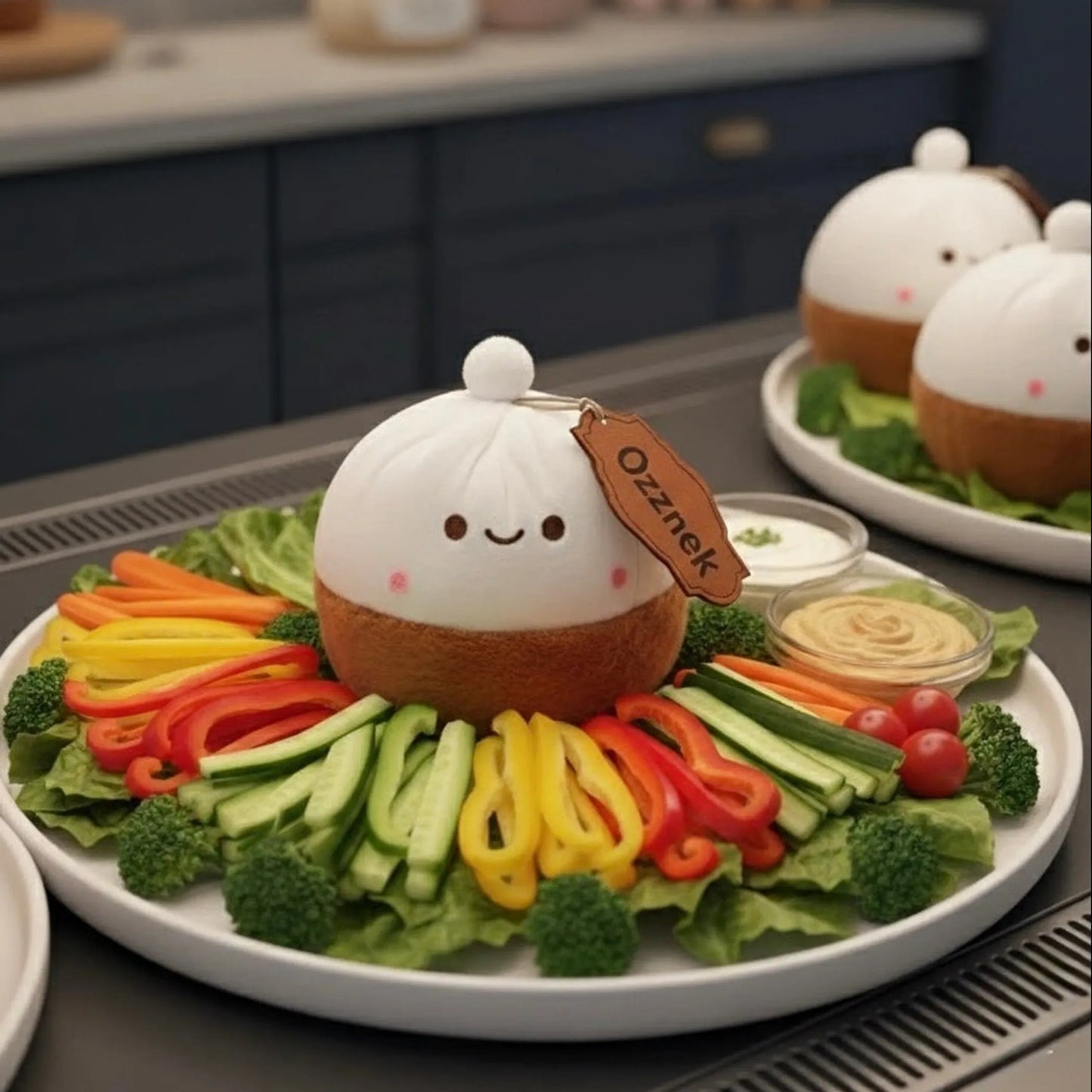 Kawaii Stuffed Dumpling Plushie |Cute Gift Plush Toy for Kids