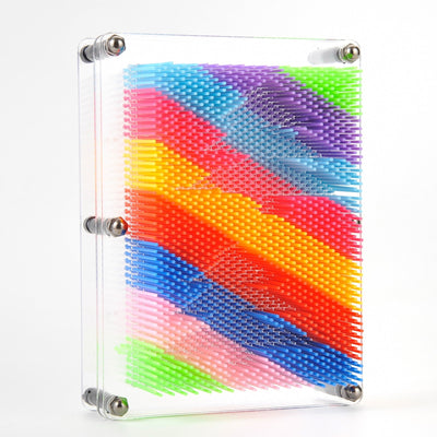3D Pin Art Impression Board (Rainbow) - US Stores