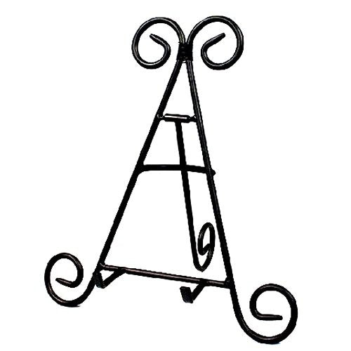 AZ Trading & Import 12"  Black Iron Display Stand