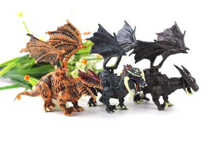 AZ Trading and Import Dragon Figurine Puzzles In Hatching Jurrasic Eggs (12 Eggs Per Pack)