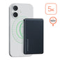 5,000mAh | Power Pack Mag Ultra - Slim Magnetic Wireless Fast Charge Power Bank | Black - US Stores