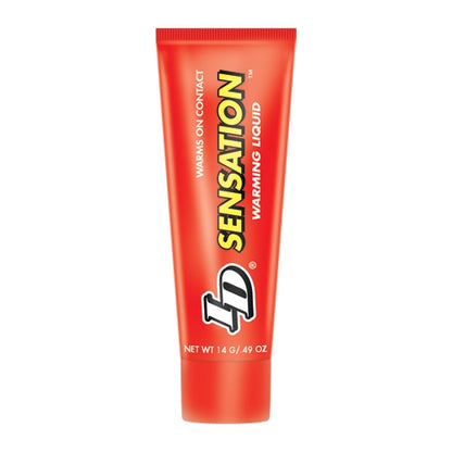 ID Sensation Warming Water-Based Lubricant – 14 g Tubes, 500 Count